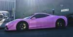 Ferrari 458 Italia Satin Pink by RDBLA 2016 года